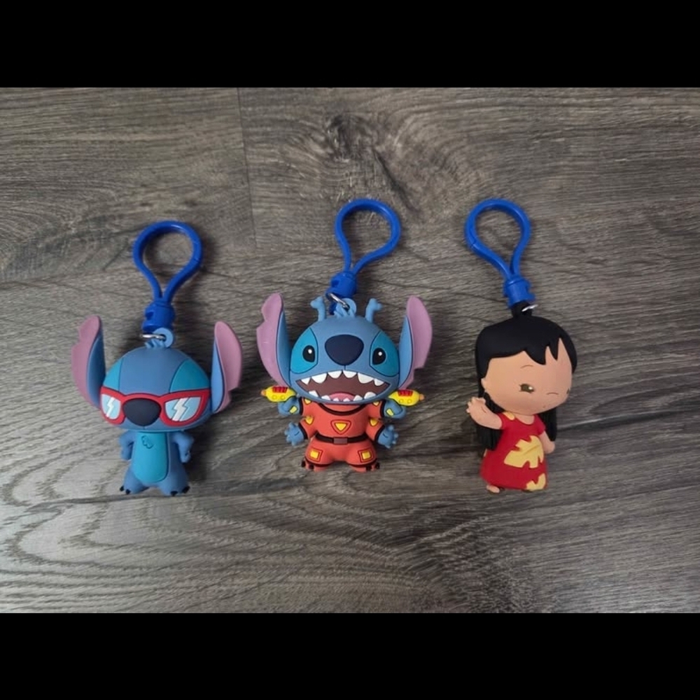 Lilo & Stitch keychain bundle